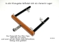 Preview: Majacraft Fine fibre Flyer mit Ceramic Inlay vorne